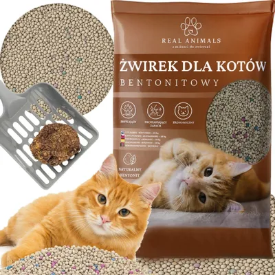 Produktbild von Valle Verde Katzenstreu aus Bentonit 25L Feine Körnung Saugstark Satubarm Extrem Klumpend Natürlich Lavendelduft Geruchsneutralisierend Hygienisch