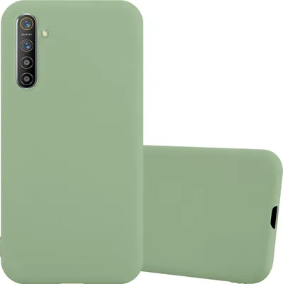 Produktbild von Cadorabo Hülle für Realme X2 / XT / Oppo K5 Schutzhülle in Grün Handyhülle TPU Silikon Etui Case Cover