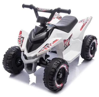 Produktbild von Thunder - Elektro - Kinderquad - 6V - ATV - Weiss