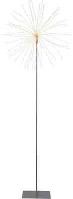 Productafbeelding van Star Trading LED kerstdecoratie "Vuurwerk" van Star Trading, staande lamp voor kerstmis, kleur zilver