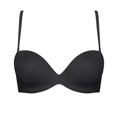 Produktbild von Triumph Stepy Soft WDP BH in Schwarz mit abnehmbaren Trägern, gepolstert, mit Bügeln, Größe 75A