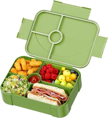 Produktbild von Kleuterschool-Snackbox in Grün, für Kinder