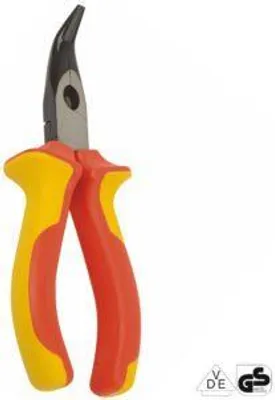 Produktbild von BRÜDER MANNESMANN M10605, Sicherungsringzange, Chrom-Vanadium-Stahl, PVC, Orange, Gelb, 1500 V