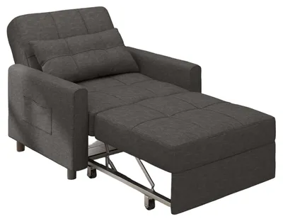 Immagine prodotto di Poltrona reclinabile confortevole con schienale regolabile e funzione divano letto
