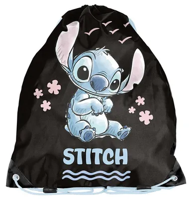 Produktbild von PASO Schuhbeutel für Schule, Reisen, Sport und Turnen – Disney Stitch