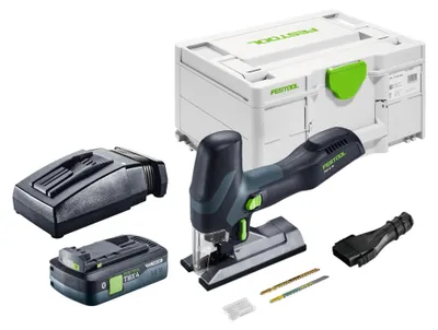 Produktbild von Festool PSC-E 18 EB-Basic Akku Pendelstichsäge 18 V 40 mm + 1x Akku 4,0 Ah + Ladegerät + Systainer
