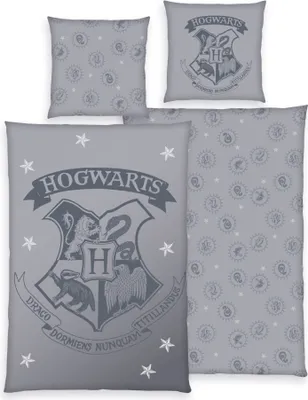 Produktbild von Harry Potter Bettwäsche grau - Aktion
