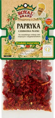 Obrázok produktu pre Rote Paprikaflocken 30 g Royal Brand Good Seasoning