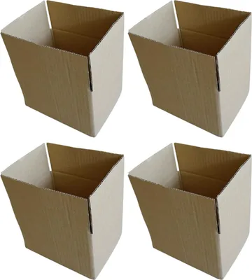 Zdjęcie produktu dla 4 pudełka do pakowania 20 x 15 x 11 cm