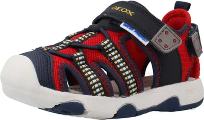 Produktbild von GEOX Sandalen S.MULTY, Glattleder, Rot, Kinder