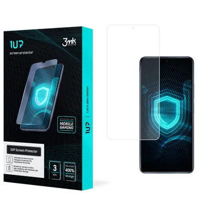 Produktbild von 3mk Display Schutzfolie 1UP für Xiaomi Redmi K40 Pro 5G transparent Gaming (3 Stück)