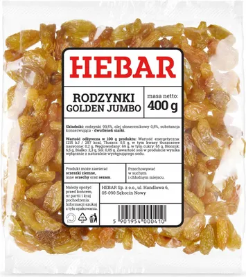Produktbild von Weinbeeren Golden Jumbo 400 G - Goldgelb - Extra Fleischig und Saftig - Aromatisch - Highlight für Desserts
