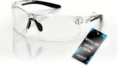 Obrázok produktu pre Ochranné okuliare bifokálne, +1.0 dioptria, anti-fog vrstva, UV400 šošovka, pre prácu