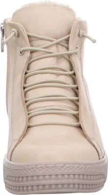 Produktbild von Gemini Damen Stiefelette mit Gummizug in Schnüroptik und Plateausohle 344017-02, Größe:38 EU, Farbe:Beige