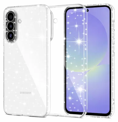 Obrázok produktu pre Techsuit – SparkleSkin Series priehľadné ochranné puzdro pre Samsung Galaxy A37 5G – transparentné