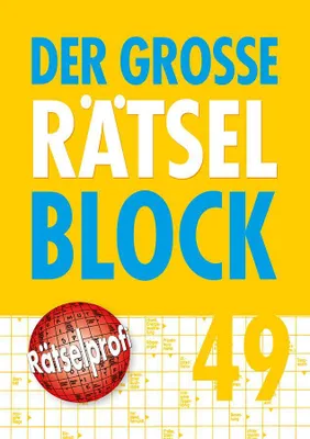 Produktbild von Der große Rätselblock 49