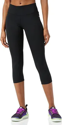 Produktbild von NIKE Df Fast Crop Leggings Damen black-reflektive S