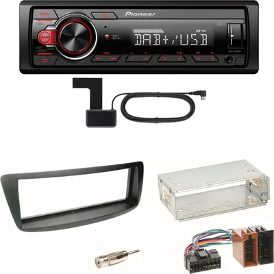 Produktbild von Pioneer MVH-130DAB Digitalradio USB Einbauset Toyota Aygo Citroen C1 Peugeot 107