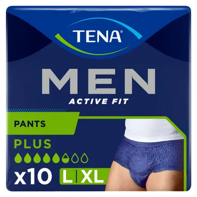 Produktbild von Tena Men Active Fit Plus Large/XL (10 stuks)