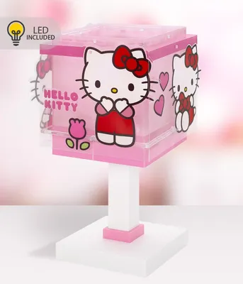 Zdjęcie produktu dla Lampka nocna LED Hello Kitty dla dzieci