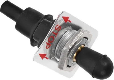 Imagen del producto de Brazadera eléctrica para cortacéspedes/motosierras robustos, ideal como repuesto, fácil de instalar