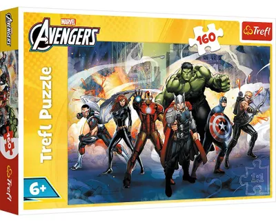 Image de Puzzle - 160 - Superpouvoirs - Disney Marvel The Avengers - Trefl 15428