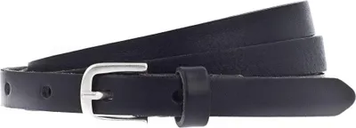 Produktbild von Vanzetti Leder Gürtel Neon Booster 15mm Full Leather Belt W80 Black schwarz