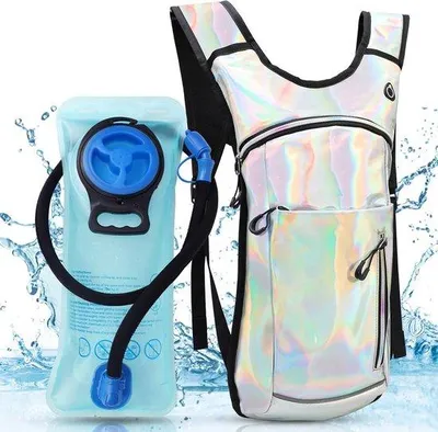 Image de Sac à dos d'hydratation - Pour la randonnée, le vélo et le camping - Plein air - Sac à dos d'hydratation
