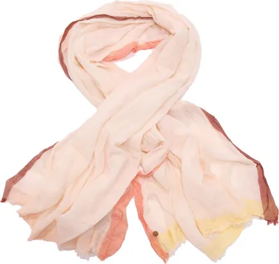 Zdjęcie produktu dla 5888AG sciarpa donna YERSE off white bawełniany szalik damski