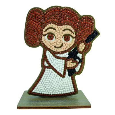 Produktbild von CRYSTAL ART Diamond Little Star Wars: Prinzessin Leia