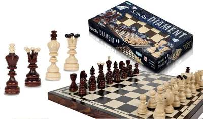 Produktbild von Holz Schach Diamant MAGIERA