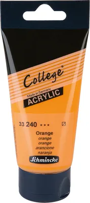 Produktbild von Schmincke 75ml College Acryl Orange Acryl 33 240 013