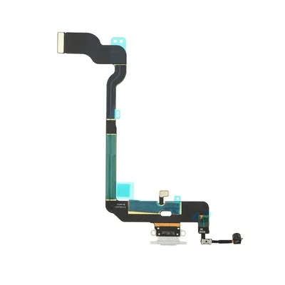Produktbild von Ladebuchse für iPhone XS Weiß Dock Connector Flex