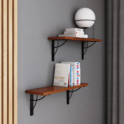 Obrázek produktu pro AKKE Locarno NEO závěsná police NEO moderní LOFT-style DxŠ: 60x20 cm