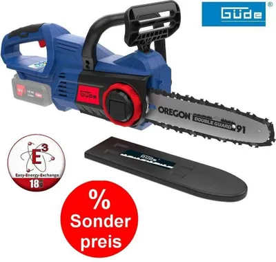 Produktbild von GÜDE Akku-Kettensäge KS 18-0 (ohne Akku / Ladegerät) 18V E³ Akkusystem
