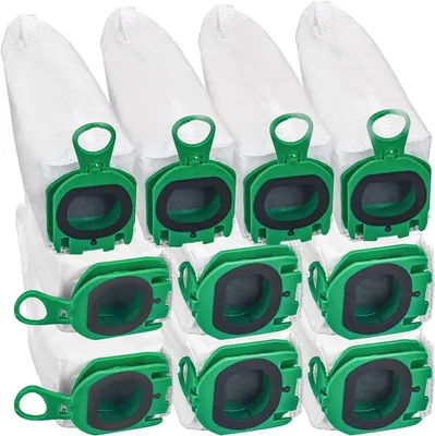 Produktbild von 10er-Packung Staubsaugerbeutel für Vorwerk Kobold VB100 FP100, Kobold VB100 Akku-Staubsaugerbeutel.