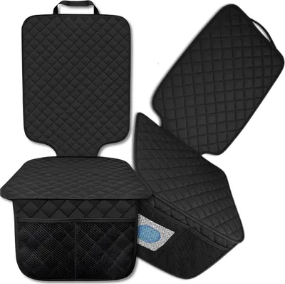 Image de EDIBAZZAR | Tapis de protection pour siège de voiture avec housse de poche