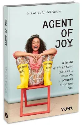 Produktbild von Journal Agent of Joy von Milka Loff Fernandes mit Reflexionsfragen für mehr Freude im Alltag