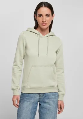 Produktbild von Build Your Brand BY026 | Ladies Heavy Hoody - Farbe: Soft Salvia - Größe: M