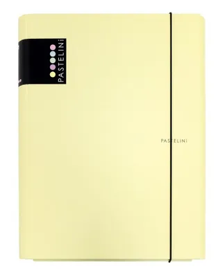 Obrázek produktu pro Desky lamino 3klopé s gumičkou / žlutá