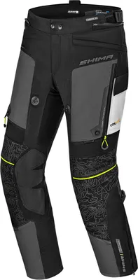 Image de SHIMA Tracker, pantalon textile pour moto, modèle pour femmes, couleur gris, taille S
