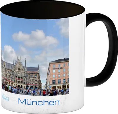 Produktbild von streetline München es Rathaus Tasse