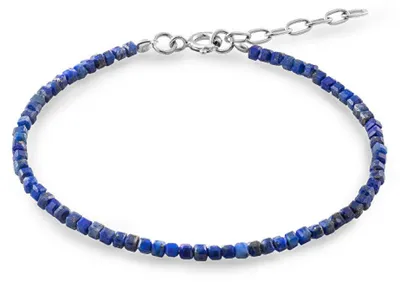 Zdjęcie produktu dla Bransoletka z minerału lapis lazuli AJKNR015