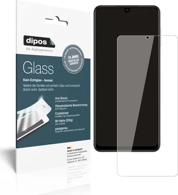 Produktbild von 1x Schutzfolie für Samsung Galaxy M22 - Anti-Shock 9H Folie dipos Glass Kunststoffglas