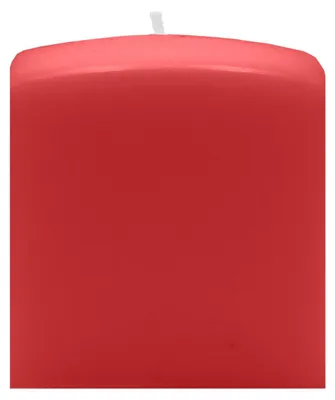 Produktbild von Quader Kerzen Rot 8 x Ø 7/7 cm, 4 Stück