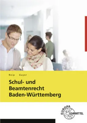 Obrázok produktu pre Reip, S: Schul- und Beamtenrecht Baden-Württemberg