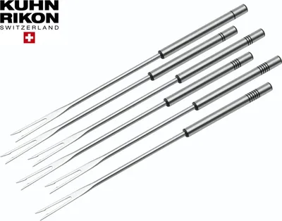 Image de Kuhn Rikon Fourchettes à fondue à la viande,acier inoxydable 6 pcs