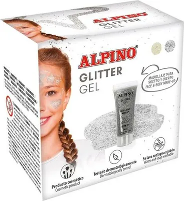 Productafbeelding van Alpino DL000615, zilverkleurig, 14 ml, 6 stuks