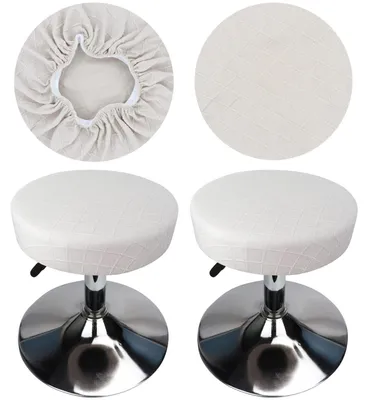Produktbild von Runde Hockerbezüge für Durchmesser 30-40 cm, Set von 2