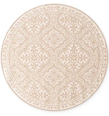 Immagine prodotto di Tappeto "Rosel" per interni ed esterni, resistente alle intemperie, robusto, reversibile, in juta, colore bianco
